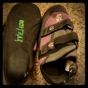 Evolv climbing shoes